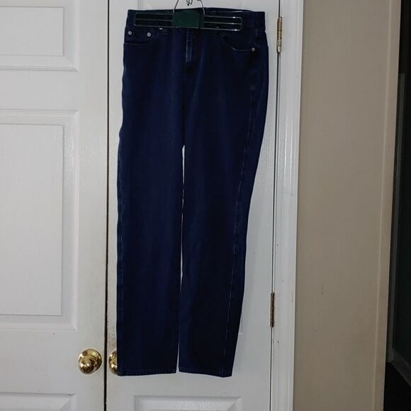 Fabrizio Gianni Stretch High Comfort  Straight  Jeans Sz 6 - Picture 1 of 9